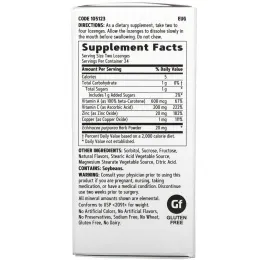GNC, Ultra Zinc Lozenge, Orange, 48 Vegetarian Lozenges