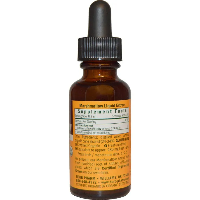 Herb Pharm, Алтей, цельный корень, 30 мл