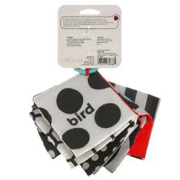 Sassy, Развивающие игрушки, тетрадь Peek-A-Boo, для детей от 0 месяцев, 1 штука