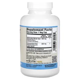 Eclectic Institute, Пальма сиреноя, 600 мг, 240 растительных капсул без ГМО