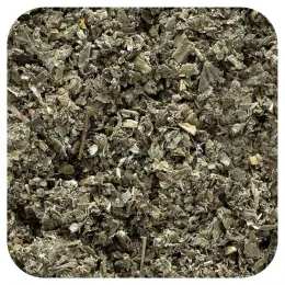 Frontier Co-op, Органические просеянные и разрезанные листья красной малины, 453 г (16 унций)