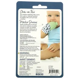 Itzy Ritzy, Itzy Mitt, пищевой силиконовый прорезыватель для зубов, от 3 месяцев, динозавр, 1 прорезыватель