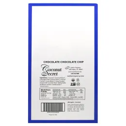 Coconut Secret, Батончик Ungranola, Органическая Крошка Шоколадного Шоколада, 12 батончиков, по 1,2 унции (34g) каждый