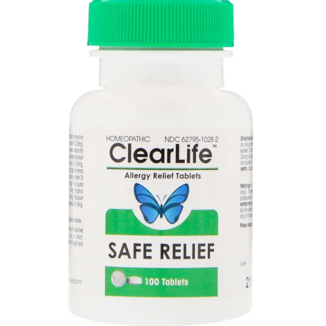 MediNatura, ClearLife, Allergy Relief Tablets, 100 Chewable Tablets