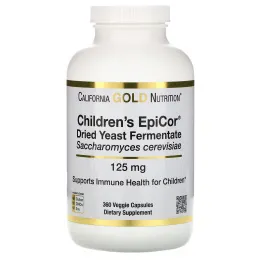 California Gold Nutrition, Children's Epicor, 125 мг, 360 растительных капсул