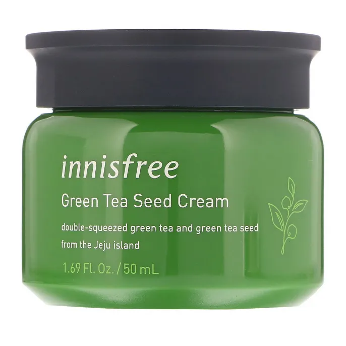Innisfree, Крем с экстрактом семян зеленого чая, 50 мл