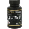 California Gold Nutrition, L-глутамин, AjiPure, 1000 мг, 60 вегетарианских капсул