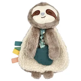 itzy ritzy, Itzy Lovey ™, Plush Lovey с силиконовым прорезывателем для зубов, от 0 месяцев, для праздника, 1 прорезыватель для зубов