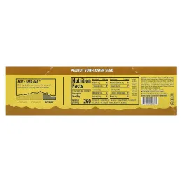 Honey Stinger, Nut + Seed Bar ™, арахис и семена подсолнечника, 12 батончиков по 56 г (1,98 унции)