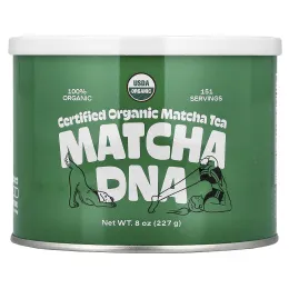 Matcha DNA, сертифицированный органический чай матча, 227 г (8 унций)