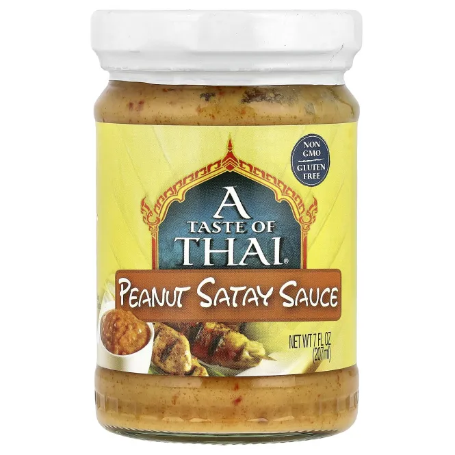 A Taste Of Thai, Арахисовый соус сатай, 207 мл (7 жидк. унц.)
