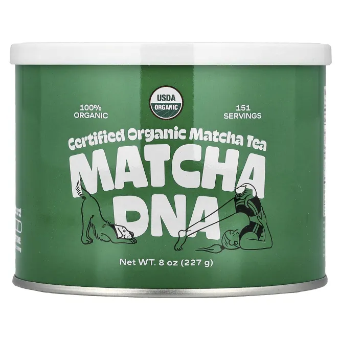 Matcha DNA, сертифицированный органический чай матча, 227 г (8 унций)