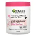 Garnier, SkinActive, мицеллярные подушечки для снятия макияжа, 100 подушечек