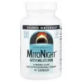 Source Naturals, MitoNight™ с мелатонином, 90 капсул