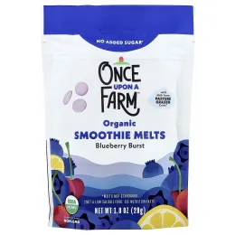 Once Upon A Farm, Органический смузи-плавик, для малышей, голубика, 28 г (1 унция)