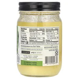 Epic Bar, Топленый говяжий жир травяного откорма, 312 г (11 унций)