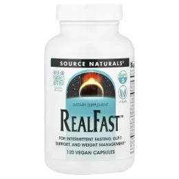 Source Naturals, RealFast™, 120 веганских капсул
