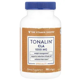 The Vitamin Shoppe, Tonalin® CLA, 1000 мг, 90 мягких таблеток