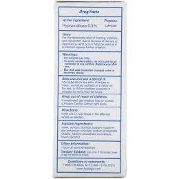 Hyalogic, HylaTears, Увлажняющие глазные капли от сухости глаз, 0,67 ж. унц.(20 мл)