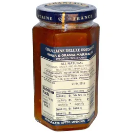 Chantaine, Пресервы люкс, имбирно-апельсиновый мармелад, 11,5 унции (325 г)