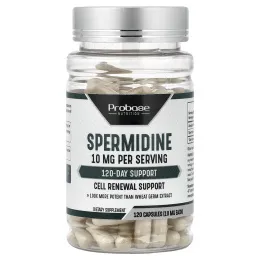 Probase Nutrition, спермидин, 10 мг, 120 капсул