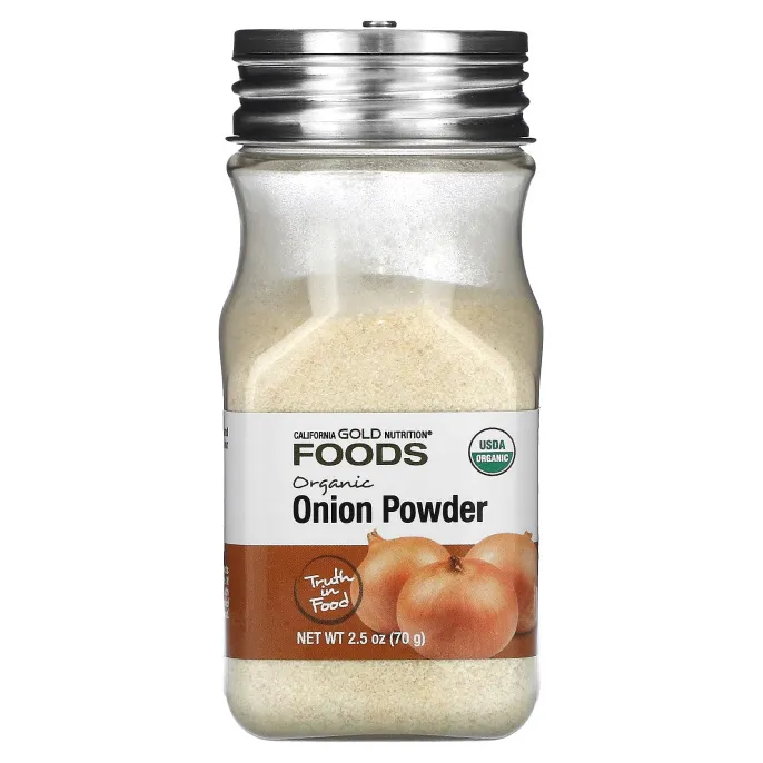 California Gold Nutrition, органический луковый порошок, 70 г (2,5 унции)