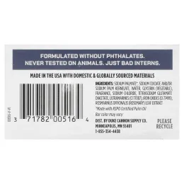 Duke Cannon Supply Co., мыло Big Brick Of Bar Soap®, Midnight Swim, 283 г (10 унций)