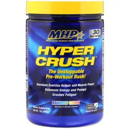 MHP, Стимулятор Hyper Crush, радужная конфета, 1 фунт (450 г)