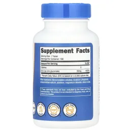 Nutricost, Глюконат цинка, 50 мг, 180 таблеток