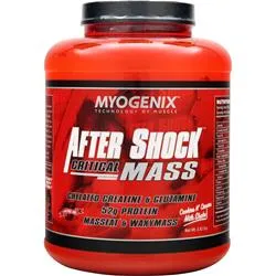 Myogenix, After Shock Critical Mass Молочный коктейль Печенье и сливки 562 фунта
