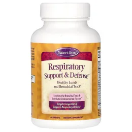 Nature's Secret, Поддержка и защита дыхательных путей, 60 таблеток