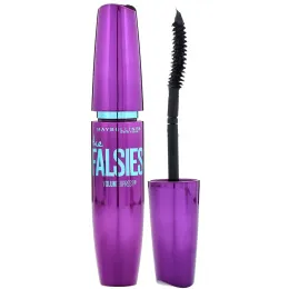 Maybelline, Тушь для ресниц Volum' Express, Falsies, угольно-черный цвет, 7,5 мл