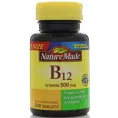 Nature Made, Vitamin B-12, 500 mcg, 200 Tablets