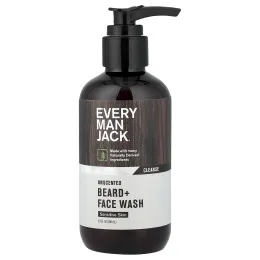 Every Man Jack, гель для душа для бороды и лица, для чувствительной кожи, без запаха, 200 мл (6,7 жидк. унции)