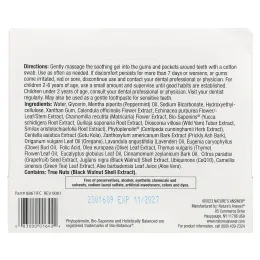 Nature's Answer, PerioBriteRub, успокаивающий гель для зубов и десен, прохладная мята, 0,5 унции (14,2 г)