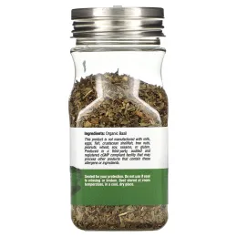 California Gold Nutrition, Foods, листья органического базилика, 23,2 г (0,82 унции)