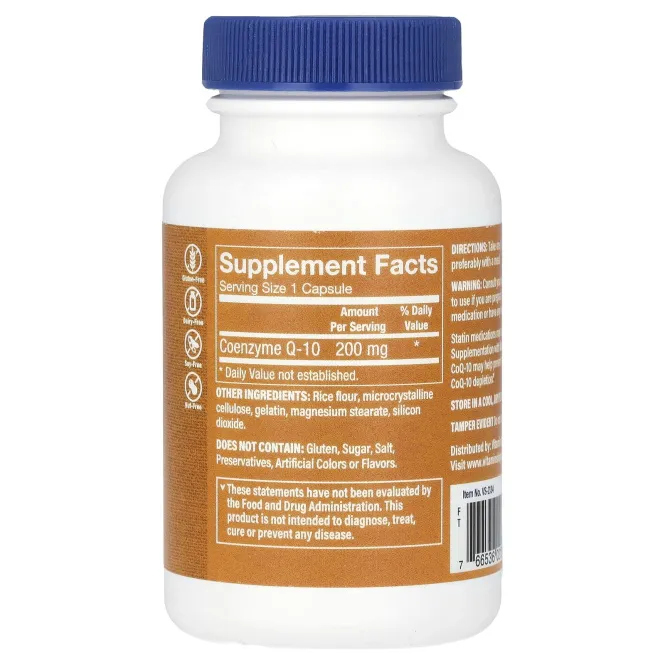 The Vitamin Shoppe, коэнзим Q10, 200 мг, 60 капсул