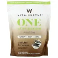 VitaHustle, One Superfood Protein, протеин из суперфудов, печенье и сливки, 637 г (1,40 фунта)