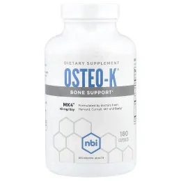 NBI, Osteo-K®, 180 капсул