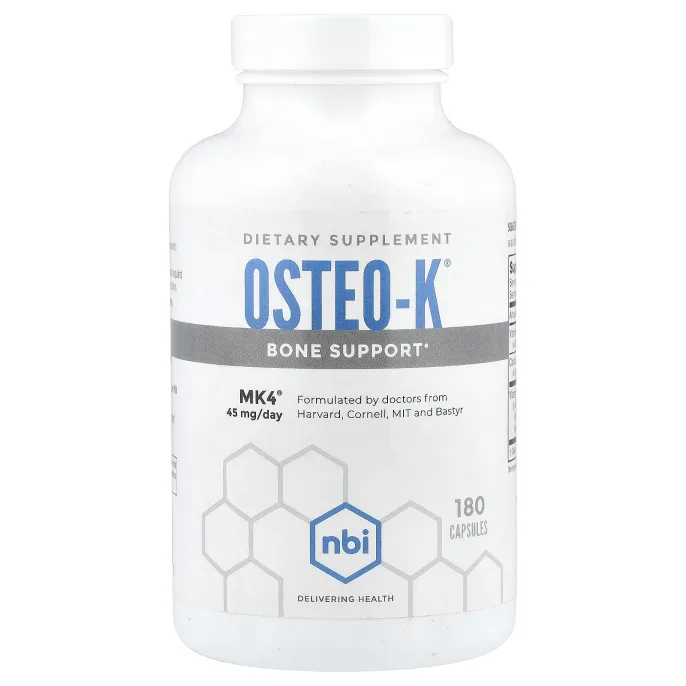 NBI, Osteo-K®, 180 капсул