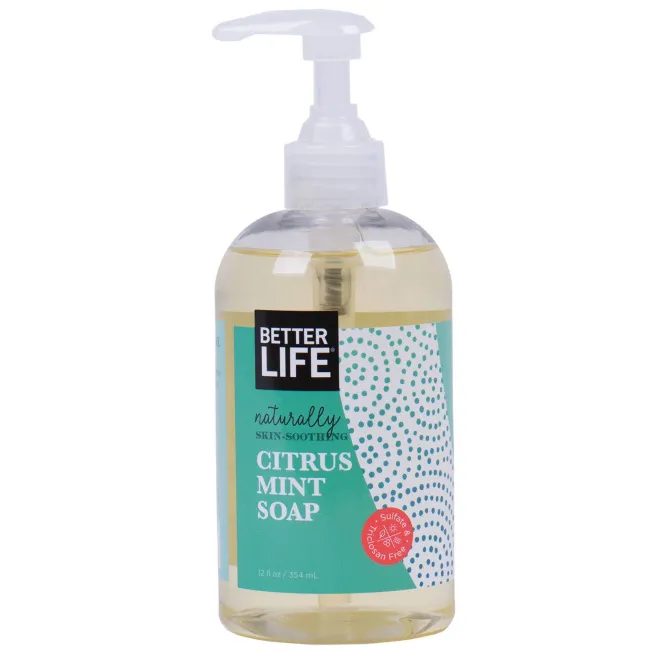 Better Life, Мыло, цитрус и мята, 12 жидких унций (354 мл)