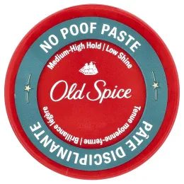 Old Spice, Паста без пуфа, средняя и высокая фиксация, 63 г (2,22 унции)