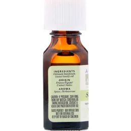 Aura Cacia, 100% Pure Essential Oil, Sweet Basil, .5 fl oz (15 ml)