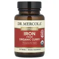 Dr. Mercola, Biodynamic®, железо из органического карри, 30 таблеток