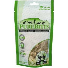 Pure Bites, Freeze Dried, Cat Treats, Chicken Breast & Catnip, 1.3 oz (37 g)