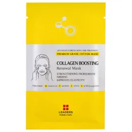 Leaders, Коллагеновая усиливающая и обновляющая маска, 1 маска