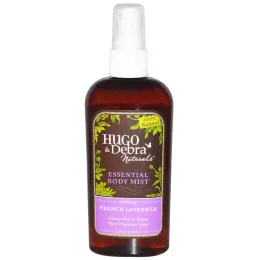 Hugo Naturals, Эфирный спрей для тела, французская лаванда, 4 жидких унции (118 мл)