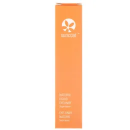 Suncoat, Натуральная жидкая подводка, на основе сахара, черная 0.23 жидких унции (7 мл)