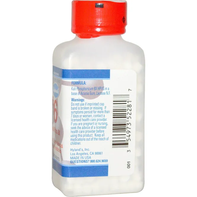 Hyland's Naturals, Kali Phos 6X, 500 таблеток