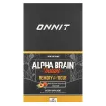 Onnit, Alpha Brain Instant, для памяти и концентрации, персик, 30 пакетиков по 3,6 г (0,13 унции)